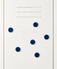 MUSTARD zestaw 6 magnesów THE BUTTONS navy.webp