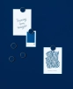 MUSTARD zestaw 6 magnesów THE BUTTONS navy.webp