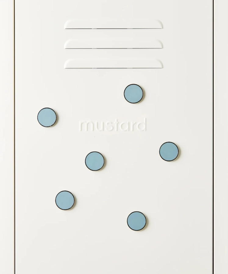 MUSTARD zestaw 6 magnesów THE BUTTONS ocean.webp