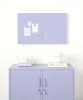 MUSTARD zestaw 6 magnesów THE BUTTONS lilac.webp