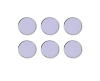 MUSTARD zestaw 6 magnesów THE BUTTONS lilac.webp