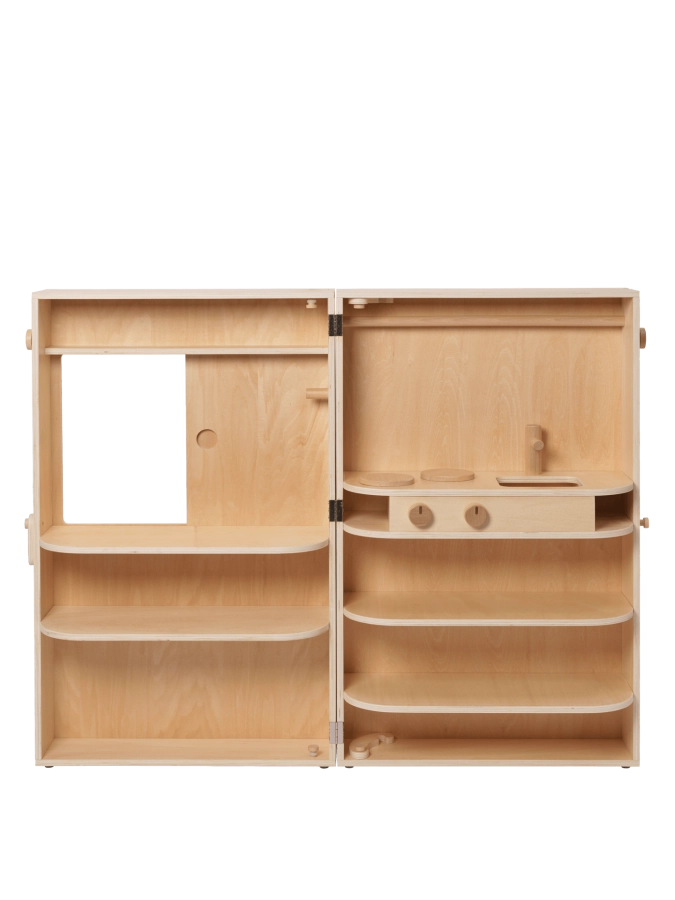 FERM LIVING składana kuchnia do zabawy TORO – natural.png