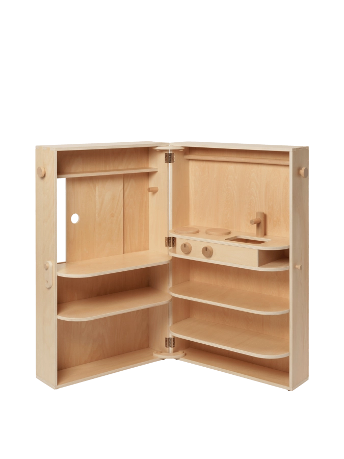 FERM LIVING składana kuchnia do zabawy TORO – natural.png
