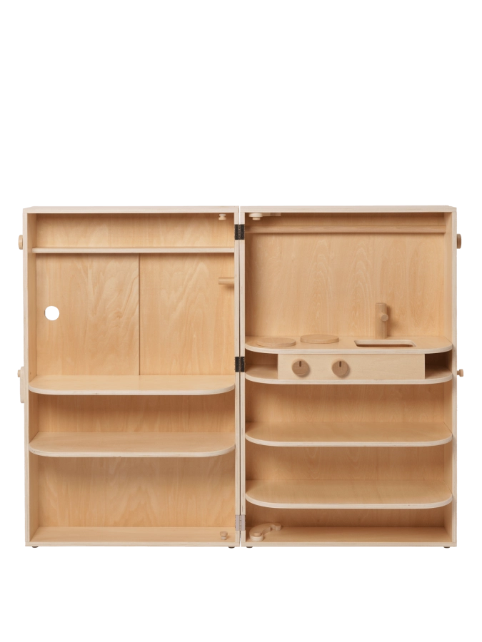 FERM LIVING składana kuchnia do zabawy TORO – natural.png