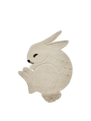 FERM LIVING dywan tuftowany RABBIT – off-white