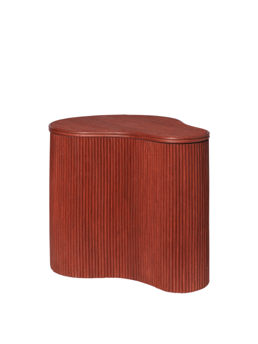 FERM LIVING stolik/pudełko ISOLA rdzawy.png
