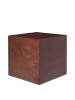 FERM LIVING stolik boczny BURL CUBE ciemny brąz z usłojeniem.png