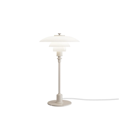 LOUIS POULSEN lampa stołowa PH 2/1 glossy beige