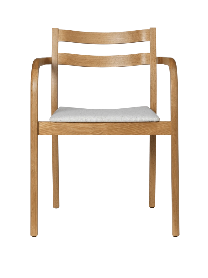 FERM LIVING krzesło BODA z podłokietnikami – naturalny dąb / złamana biel.png