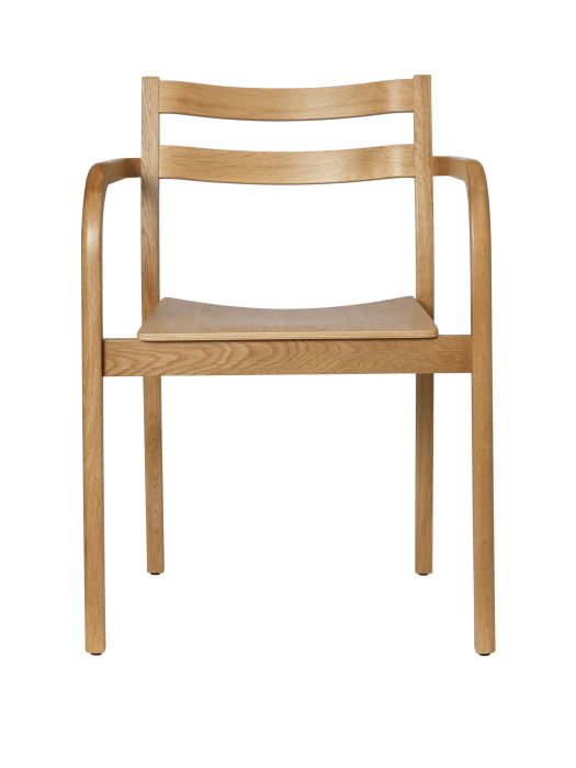 FERM LIVING krzesło BODA z podłokietnikami – naturalny dąb.png