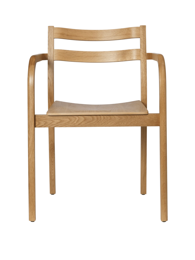 FERM LIVING krzesło BODA z podłokietnikami – naturalny dąb.png