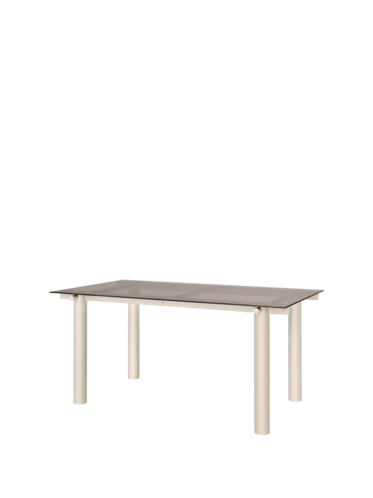 FERM LIVING stół ATURA - jasny kaszmir / przyciemniane szkło, różne rozmiary.png