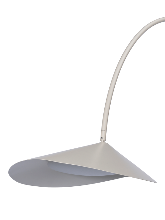 FERM LIVING lampa podłogowa łukowa ARUM kaszmirowa.png