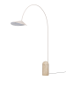 FERM LIVING lampa podłogowa łukowa ARUM kaszmirowa.png