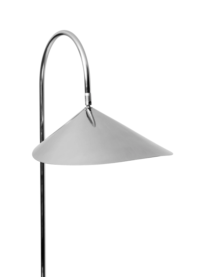 FERM LIVING lampa podłogowa ARUM stal nierdzewna.png