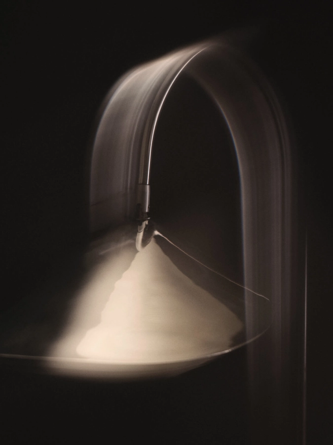 FERM LIVING lampa podłogowa ARUM stal nierdzewna.jpeg