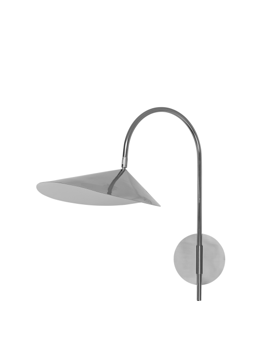 FERM LIVING lampa ścienna ARUM stal nierdzewna.png