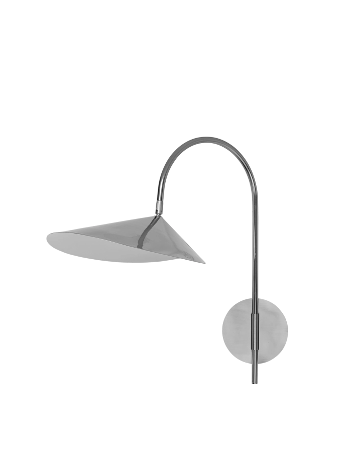FERM LIVING lampa ścienna ARUM stal nierdzewna.png