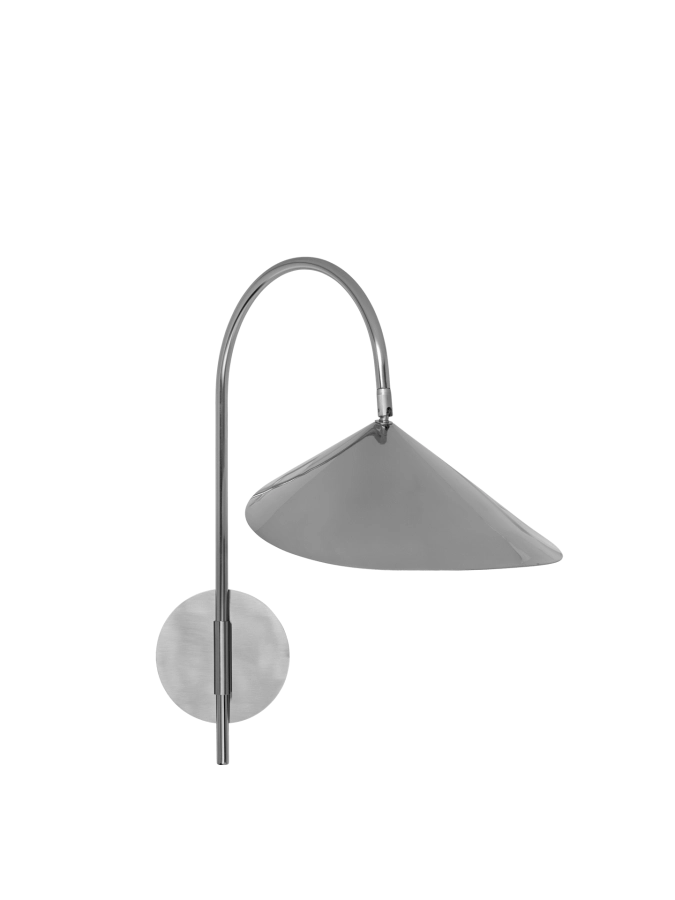 FERM LIVING lampa ścienna ARUM stal nierdzewna.png