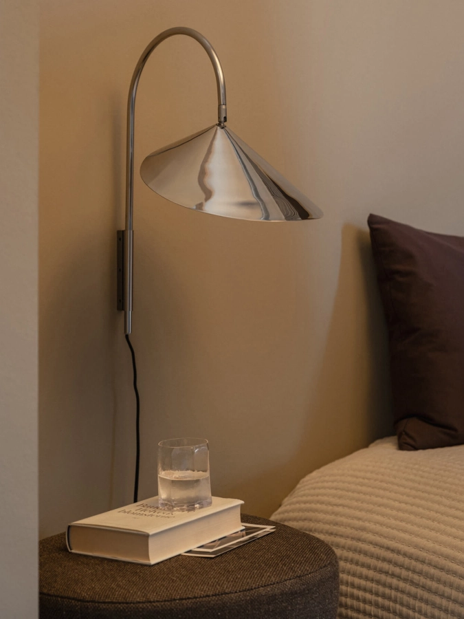 FERM LIVING kinkiet ARUM SWIVEL stal nierdzewna.jpeg