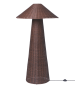 FERM LIVING lampa podłogowa DOU ciemny brąz.png