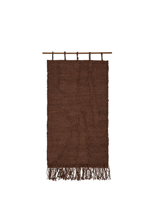 FERM LIVING dywanik ścienny HARVEST - ciemna czekolada, różne rozmiary.png
