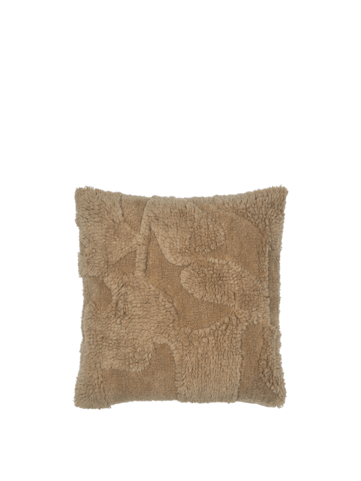 FERM LIVING zestaw dwóch poduszek tuftowanych RIME – beżowobrązowa.png