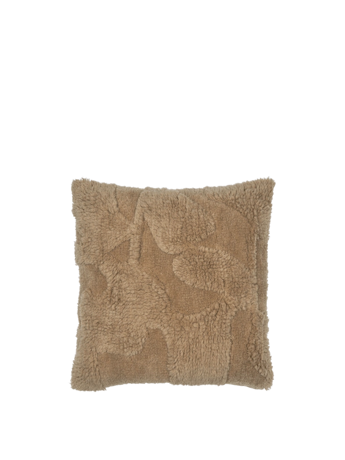 FERM LIVING zestaw dwóch poduszek tuftowanych RIME – beżowobrązowa.png
