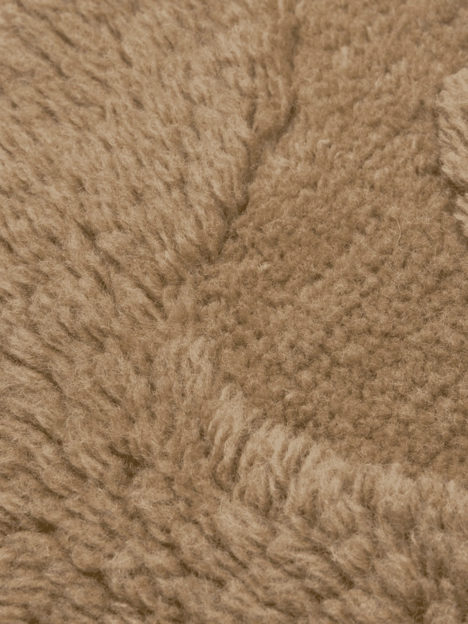 FERM LIVING zestaw dwóch poduszek tuftowanych RIME – beżowobrązowa.png