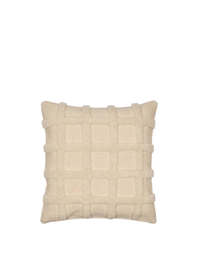 FERM LIVING zestaw dwóch poduszek NORTE GRID - złamana biel.png