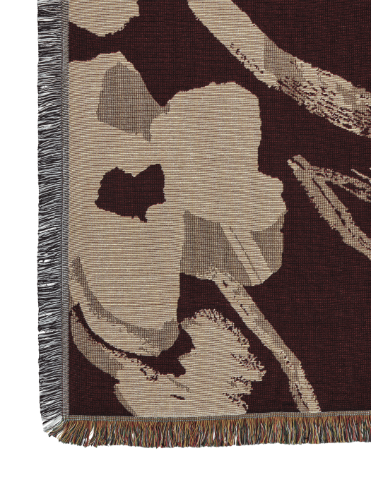 FERM LIVING Koc gobelinowy CILLA – ciemny orzech.png