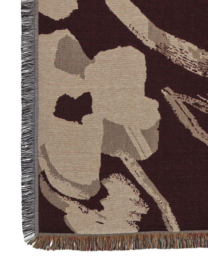 FERM LIVING Koc gobelinowy CILLA – ciemny orzech.png