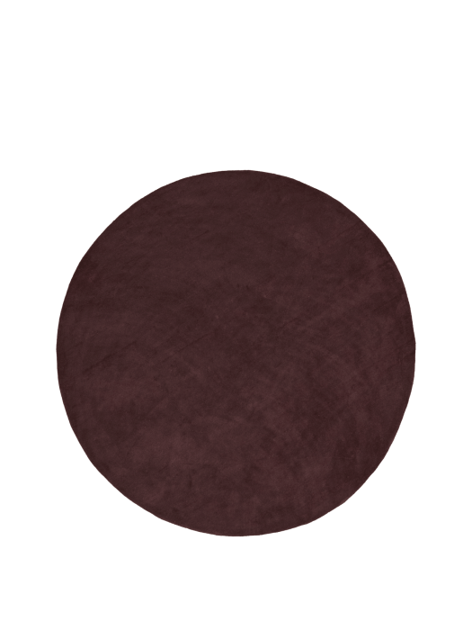 FERM LIVING dywan STILLE okrągły 240 cm | ciemny orzech.png