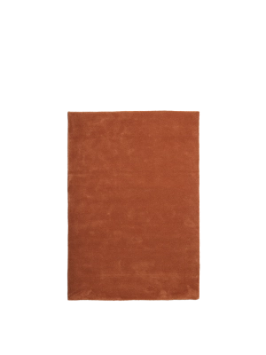 FERM LIVING dywan STILLE red brown, różne rozmiary