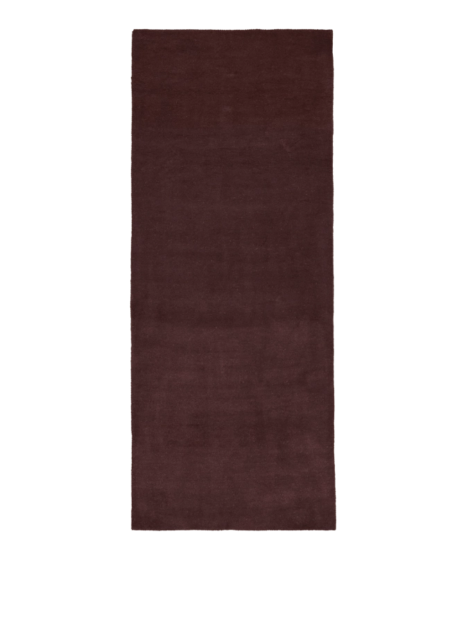 FERM LIVING bieżnikowy dywan tuftowany STILLE – 80 × 200 cm – ciemny orzech.png
