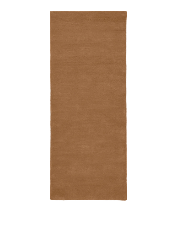 FERM LIVING bieżnikowy dywan tuftowany STILLE – 80 × 200 cm – toffee.png