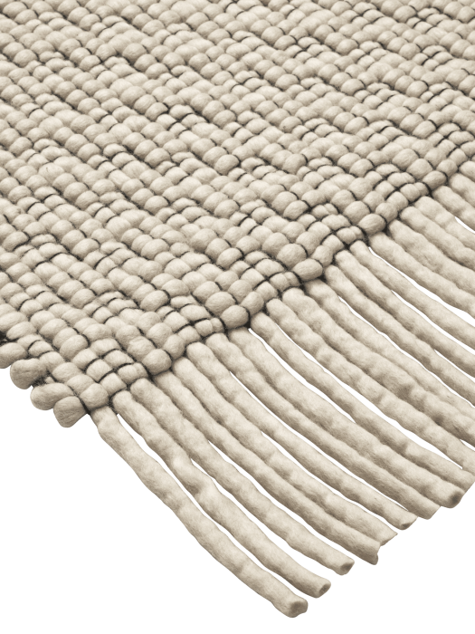 FERM LIVING bieżnikowy dywan tuftowany UDO – 80 × 200 cm – off-white/black.png