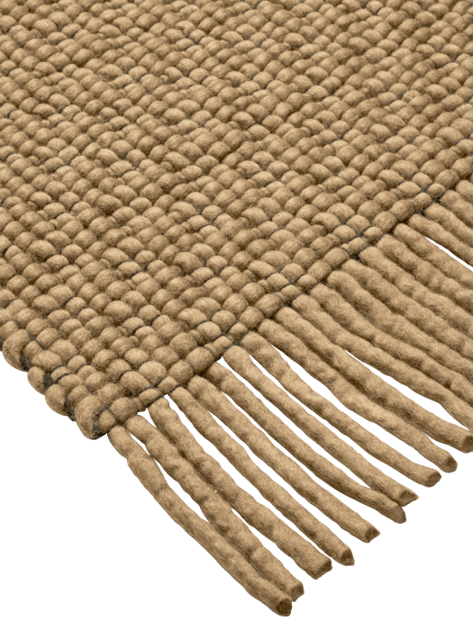 FERM LIVING bieżnik UDO – 80 × 200 cm – tan/black.png