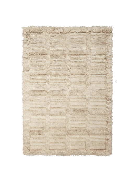 FERM LIVING dywan NORTE GRID 160 × 235 cm – naturalny.png