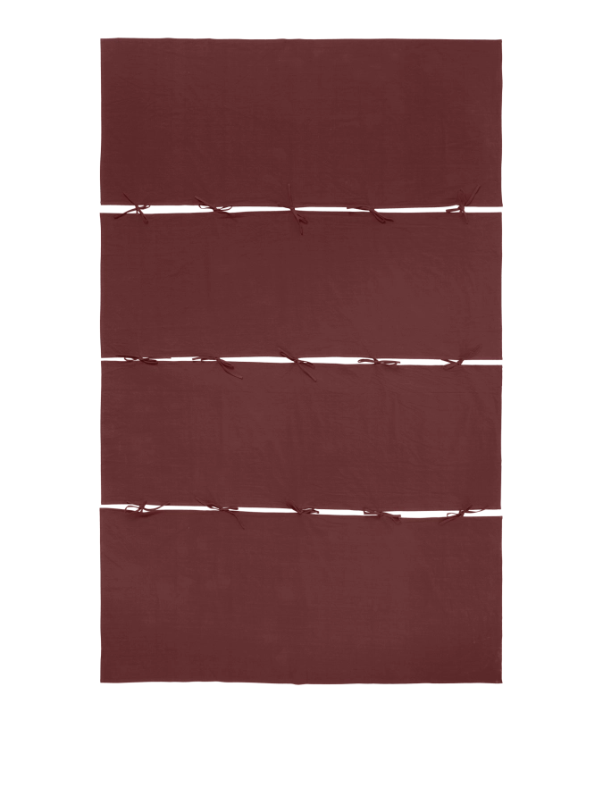 FERM LIVING obrus modułowy LINK – ciemny kasztan.png