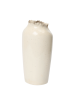 FERM LIVING wazon okrągły TEREO – off-white w cętki, wys. 27 cm.png