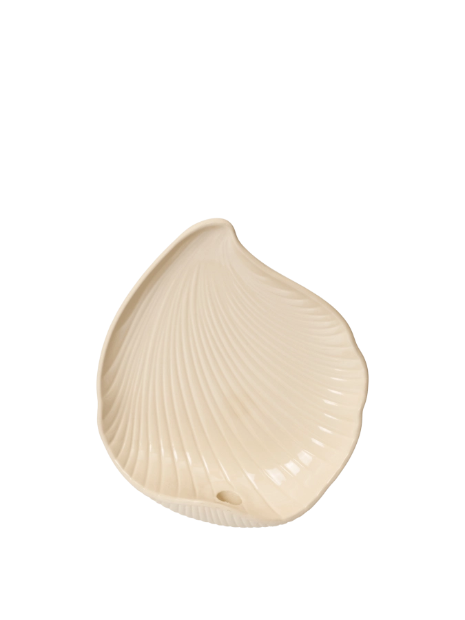 FERM LIVING świecznik ścienny SHELL - off-white.png