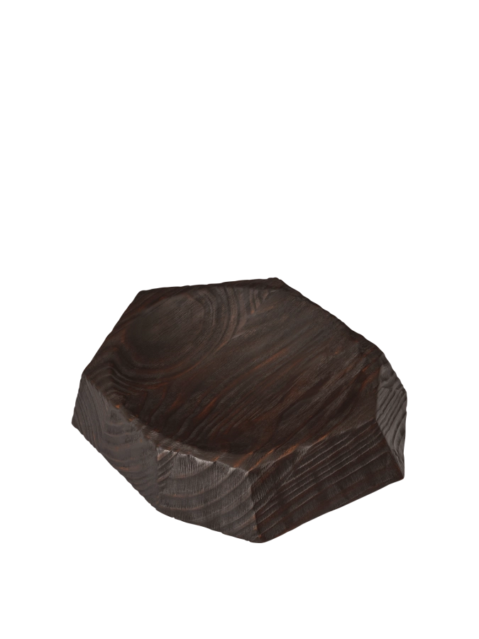 FERM LIVING dekoracja stołowa KOH CENTREPIECE ciemny brąz.png