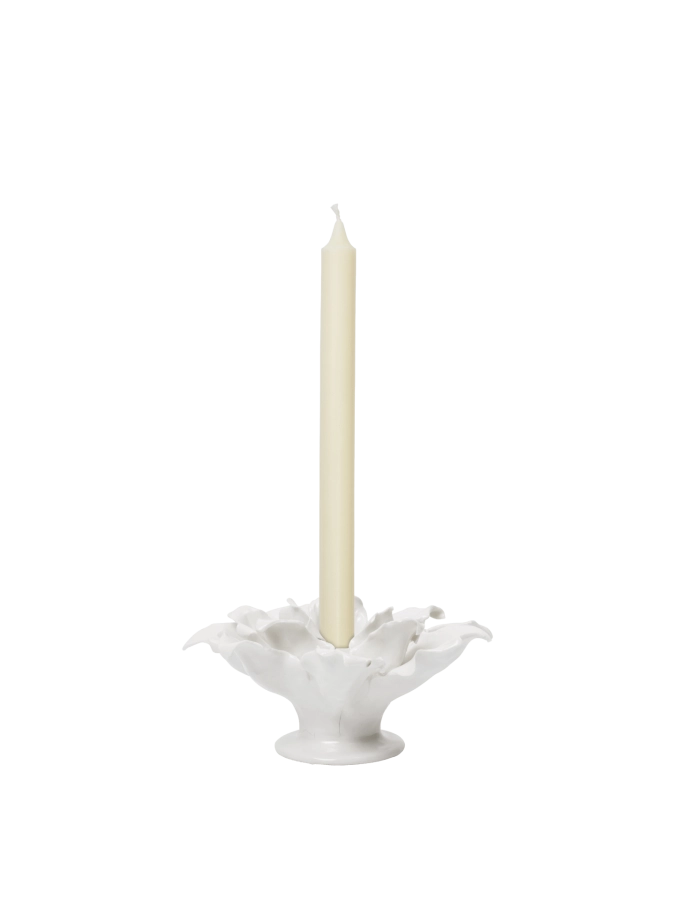 FERM LIVING zestaw dwóch świeczników HOLLY LEAF – ecru.png