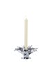 FERM LIVING zestaw dwóch świeczników HOLLY LEAF – srebrny.png
