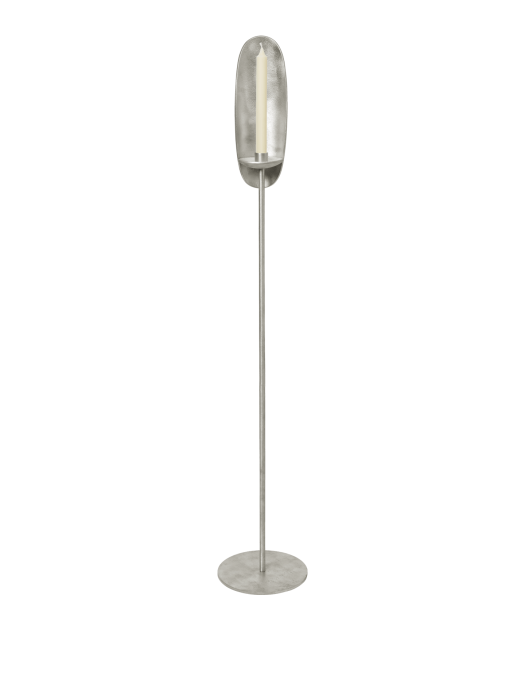 FERM LIVING świecznik podłogowy AGAPÉ – aluminium.png