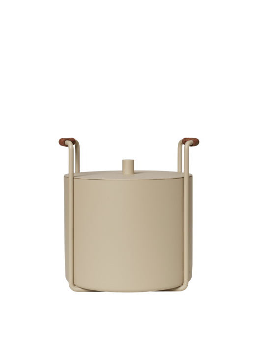 FERM LIVING kosz na rozpałkę i popiół PORT | kaszmirowy.png