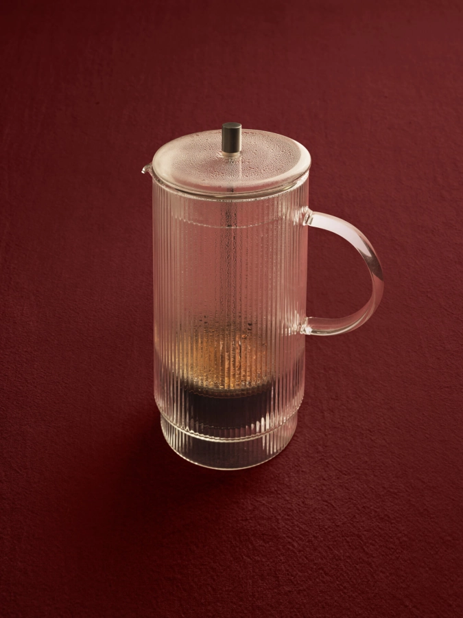 FERM LIVING zaparzacz do kawy RIPPLE – przezroczysty.jpg