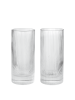FERM LIVING szklanki highball RIPPLE – zestaw 2 szt. – przezroczyste.png