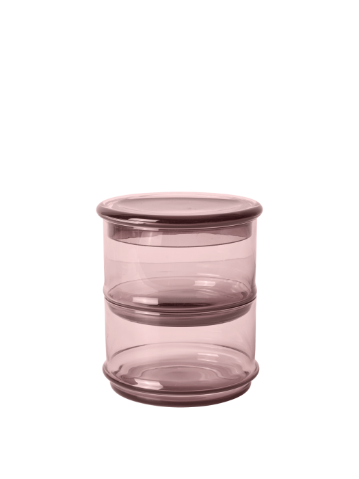 FERM LIVING pojemniki do przechowywania BOYA Ø10,5 – zestaw 2 szt. – mauve.png